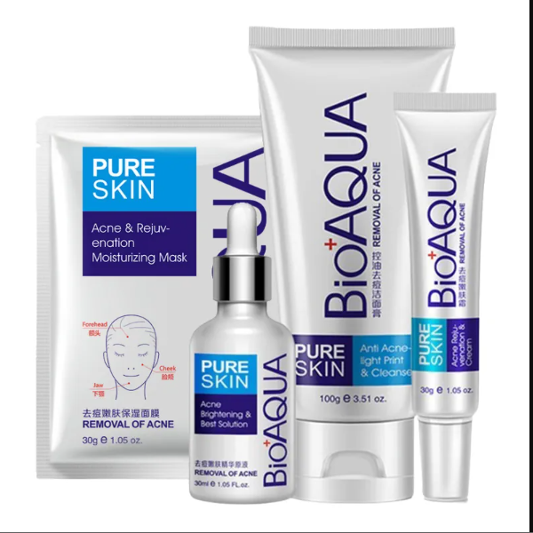 Kit Anti Acné Control Grasa Bioaqua