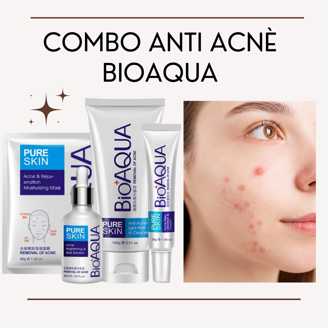 Kit Anti Acné Control Grasa Bioaqua